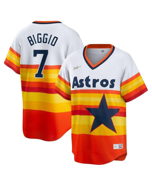 Men's Craig Biggio Houston Astros Coop Player Replica Jersey