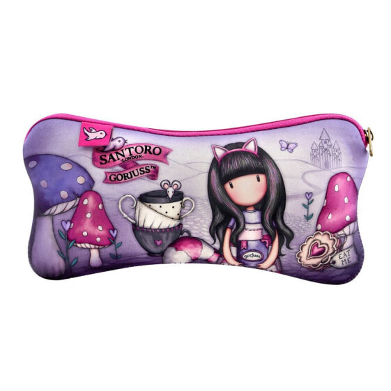 Косметичка для макияжа SANTORO LONDON Neoprene Gorjuss™ Cheshire Cat