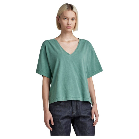 G-STAR Overdyed Deep short sleeve v neck T-shirt