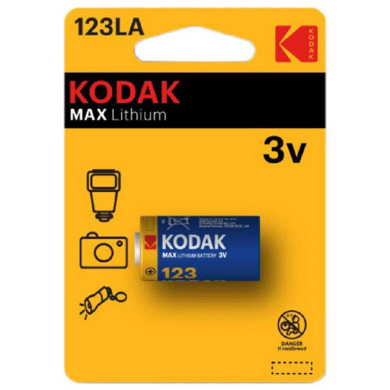 KODAK 123 Cylindrical Lithium Batery