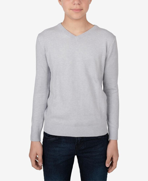 Boy's Basic V-Neck Sweater