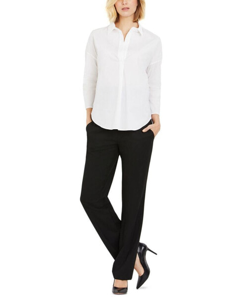 Straight-Leg Maternity Pants