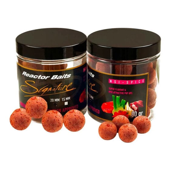 REACTOR BAITS Signature Water Bombs 80g NSI Spice Pop Ups