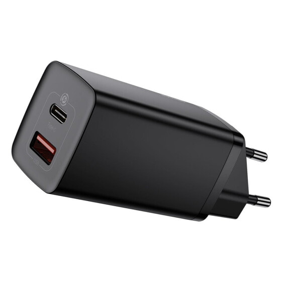 Зарядное устройство GaN2 Lite Baseus USB+C EU 65W черное