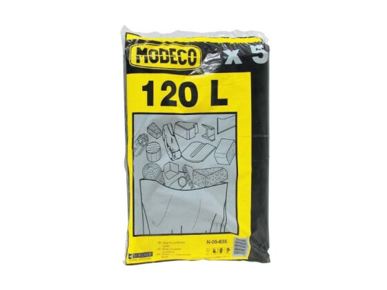 Мешки для мусора Modeco Worki na odpady budowlane 120L 5шт. (MN-05-635)