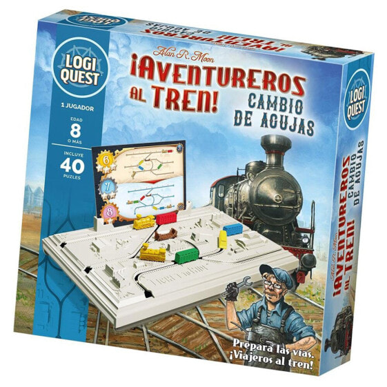 MIXLORE Logiquest ¡Aventureros Al Tren! Board Game