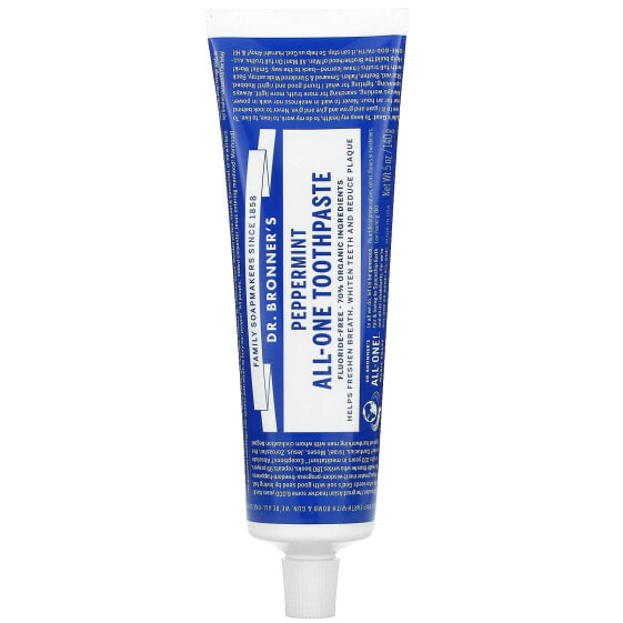 All-One Toothpaste, Peppermint, 5 oz (140 g)