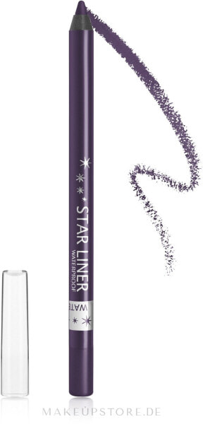 Wasserfester Augenkonturenstift - Arcancil Paris Starliner Waterproof 602 - Prune