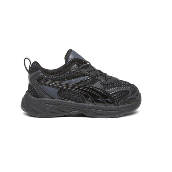 Обувь PUMA Morphic Base на шнуровке для мальчиков, черные кроссовки Casual 39437904