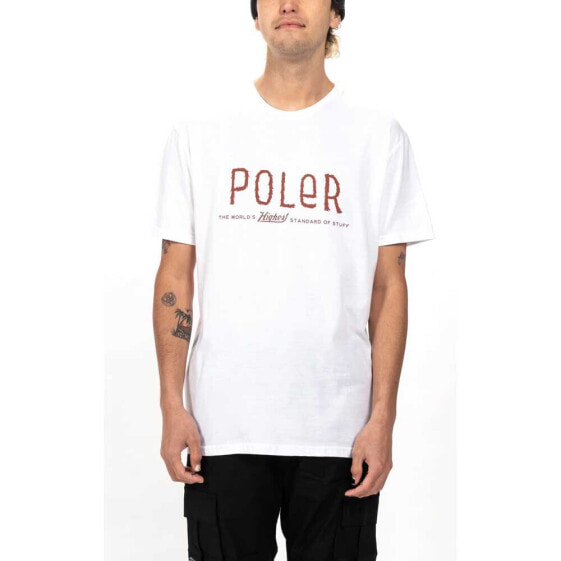 POLER Furry Font short sleeve T-shirt