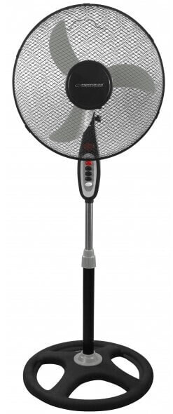 ESPERANZA EHF002KE - Household blade fan - Black - Floor - 40 cm - 90° - Buttons