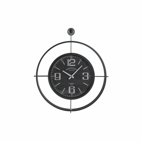 Настенное часы DKD Home Decor Чёрный Стеклянный Железо 64 x 9 x 73 cm