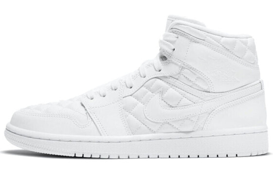 Air Jordan 1 Mid "Quilted White" DB6078-100 Sneakers