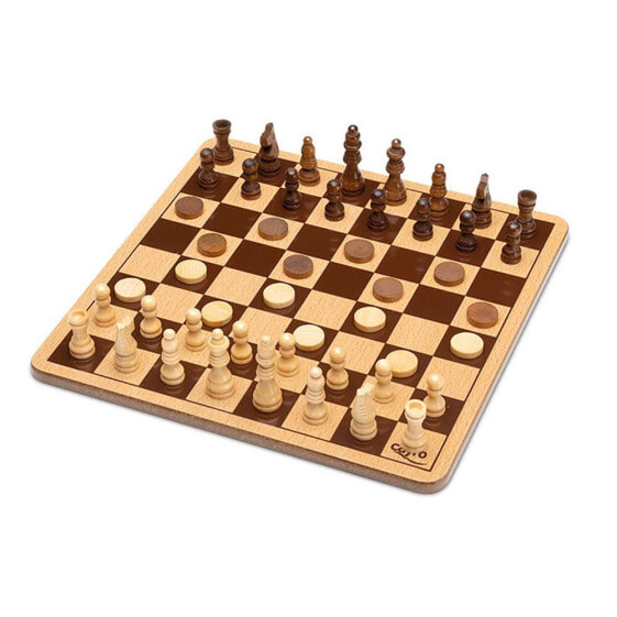 Настольная игра для компании Cayro Шахматы и шашки на доске