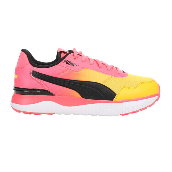 Puma R78 Voyage Lace Up Womens Pink Sneakers Casual Shoes 40221501