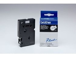 Brother Labelling Tape 9mm - Black on white - TC - Brother - PT8E - PT500 - PT2000 - PT3000 - PT5000 - 9 mm - 7.7 m