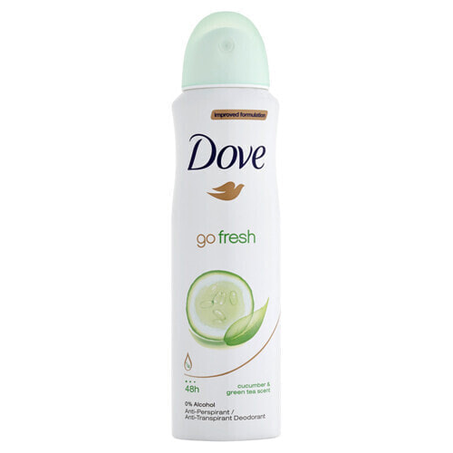 Дезодорант-спрей Dove Освежающий с ароматом огурца и зеленого чая (Аромат огурца и зеленого чая)