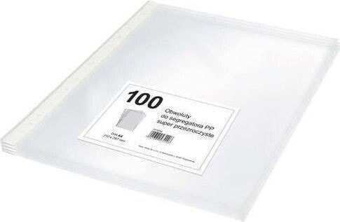 Файлы и папки HERLITZ Прозрачные карманы A5 42 мкм 100 шт.