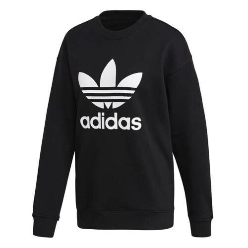 Bluza damska Adidas Originals Trefoil czarna - FM3272