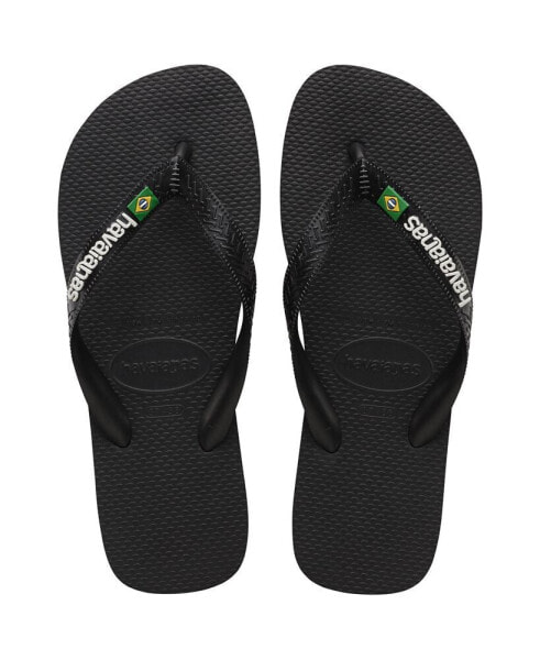 Men's Brazil Logo Flip-Flop Sandals