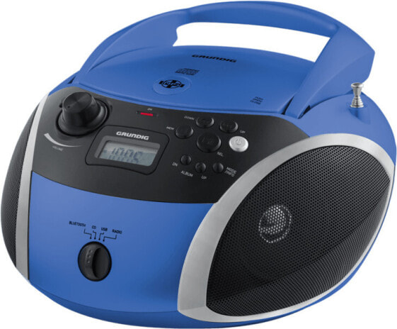 CD проигрыватель Soundmaster BCD480 - FM, PLL - CD,CD-R,CD-RW - LCD - Blue