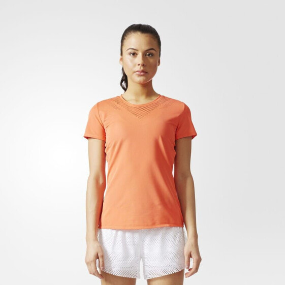 Adidas Koszulka damska Feminine Tee pomarańczowa r. XS (BR9840)