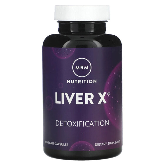 Пробиотики печени MRM Nutrition Liver X, 60 капсул (веганские)