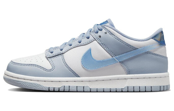 Кеды Nike Dunk Low GS FJ4668-400 синие/белые 符合时尚潮流 防滑减震 低帮款 可回收材料