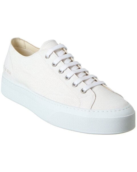 Common Projects Tournament Low Canvas Sneaker Men's White 40