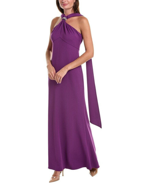 Joseph Ribkoff Halter Maxi Dress Women's