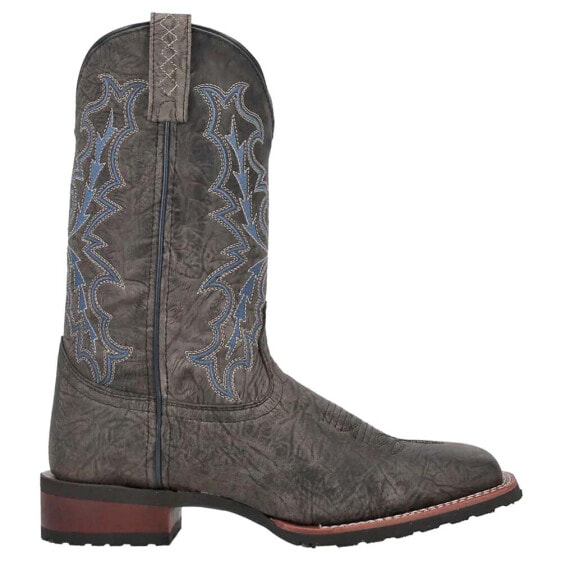 Laredo Winfield Square Toe Cowboy Mens Grey Casual Boots 7949