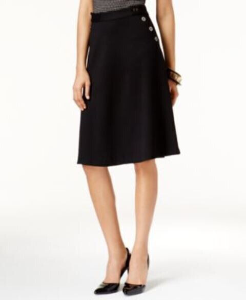 Alfani Women's A Line Skirt Black 8