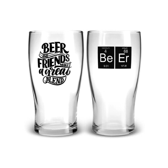 Стаканы для пива Karaca Bierglas-set (2 штуки) 454 мл