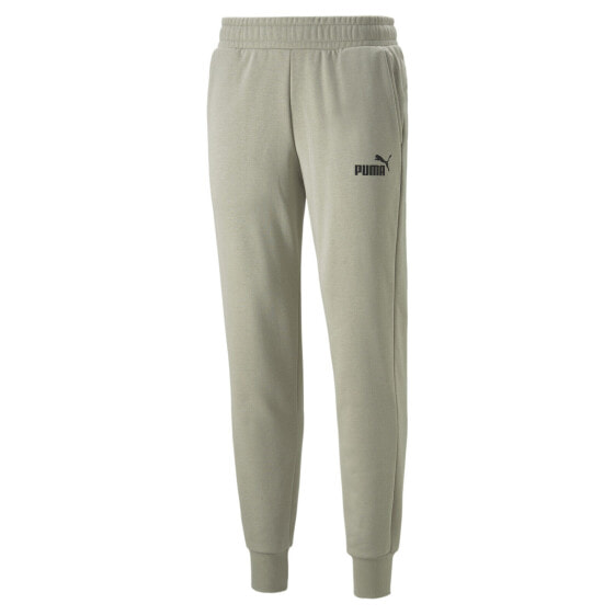Puma Essentials Logo Sweatpants Mens Grey Casual Athletic Bottoms 58671509