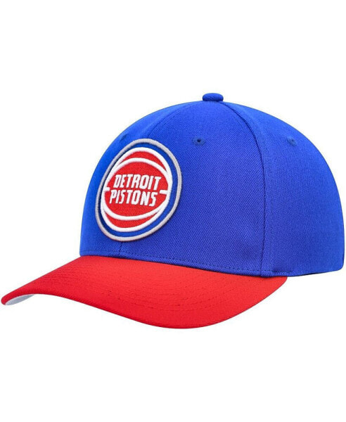 Головной убор Snapback Mitchell & Ness Detroit Pistons MVP Team Two-Tone 2.0 Blue, Red (для мужчин)