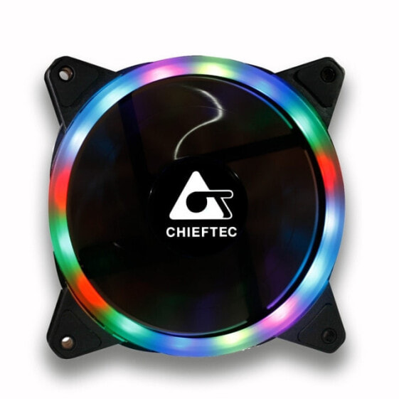 Chieftec AF-12RGB - Fan - 12 cm - 1200 RPM - Black