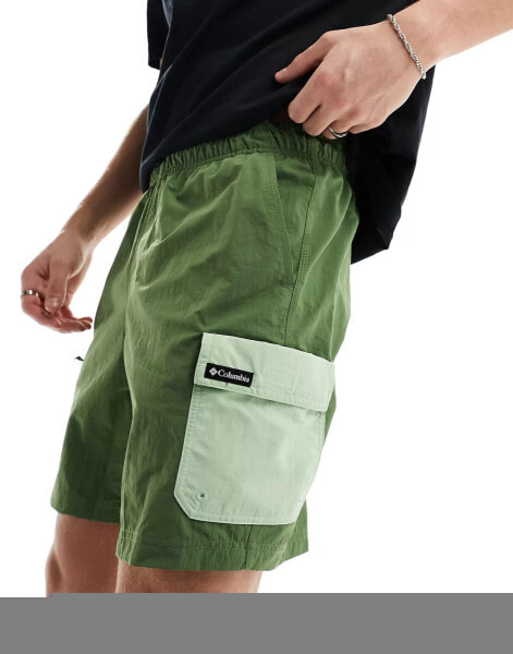 Columbia Summerdry brief shorts in green