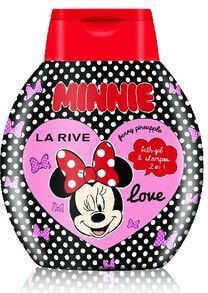 Шампунь и гель для купания 2-в-1 Disney Love Minnie 250 мл LA RIVE