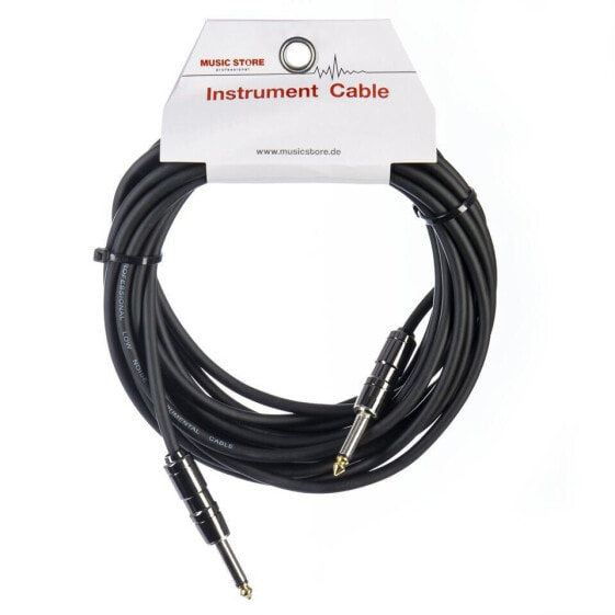 MUSIC STORE Instrument Cable Silent 6m (Black)