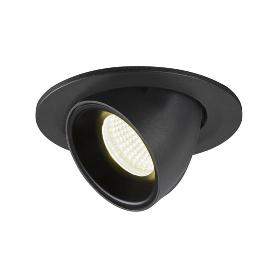 SLV NUMINOS GIMBLE S - Recessed lighting spot - 1 bulb(s) - 4000 K - 730 lm - Black
