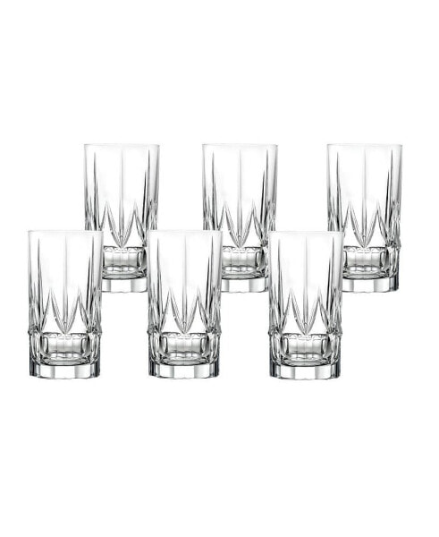 Высокие стаканы для воды Lorren Home Trends chic, набор из 6 шт.