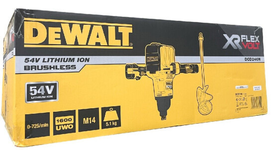 DeWalt DCD240N-XJ Akku-Rührwerk 54 Volt ohne Akku und Ladegerät