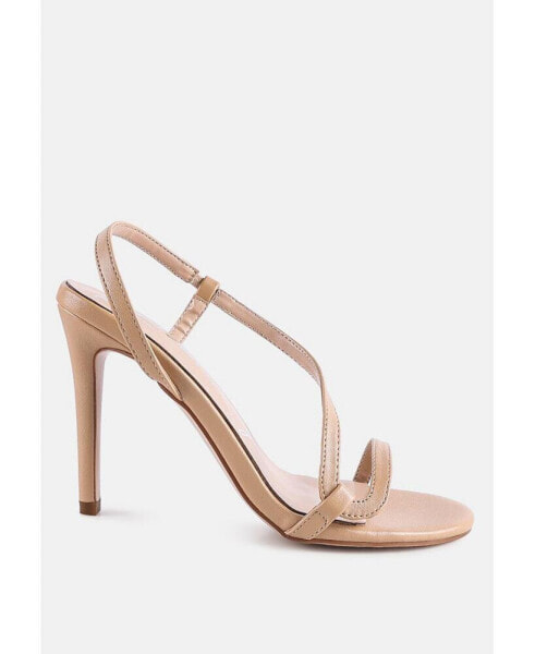 Epoque Heeled Strappy Slingback Sandals
