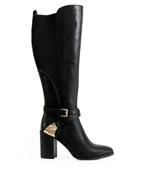 Women Breton Knee High Boot