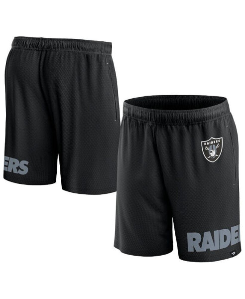 Men's Black Las Vegas Raiders Clincher Shorts