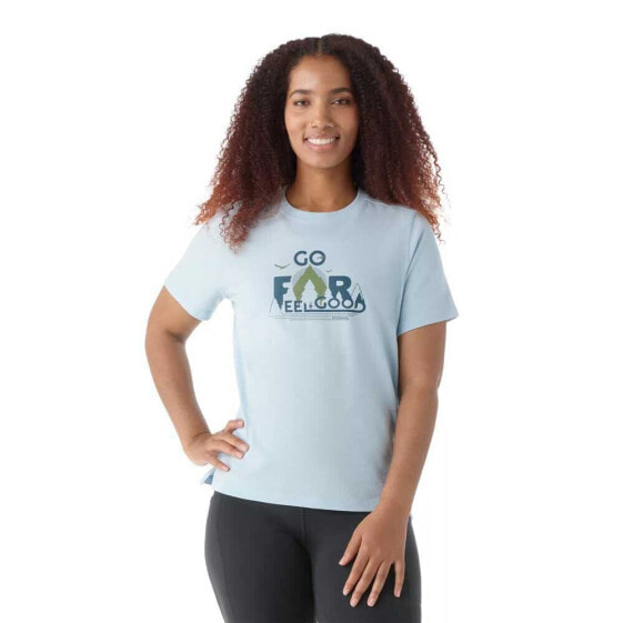 SMARTWOOL Go Far Feel Good Graphic short sleeve T-shirt