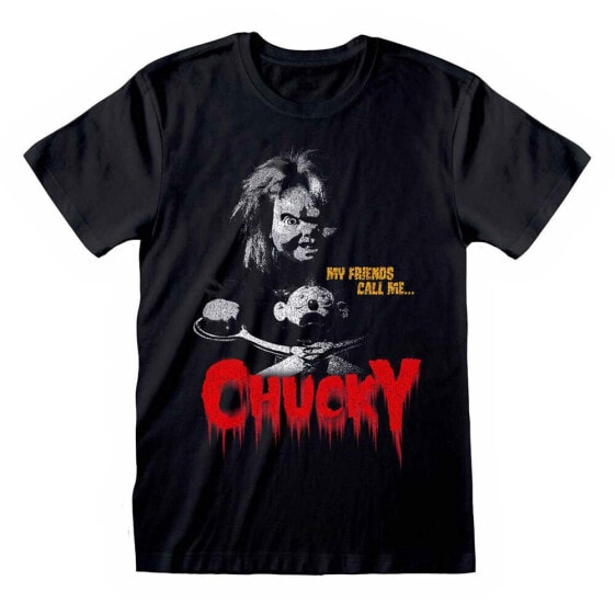 HEROES Official Childs Play My Friends Call Me Chucky short sleeve T-shirt