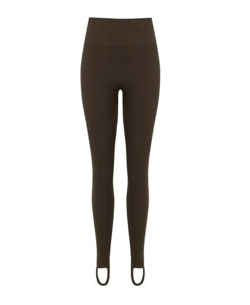 Women's High-Waisted Stirrup Leggings