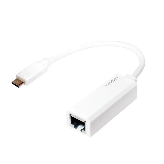 LogiLink UA0238 - Wired - USB - Ethernet - 1000 Mbit/s - White
