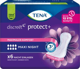 discreet Einlagen Inkontinenz Maxi Night, 6 St